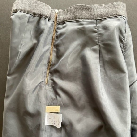 GallardaGalante DRESSY GREY CULOTTE PANTS/SKIRT High Waist, MID-CALF LENGTH   XS - Picture 9 of 15